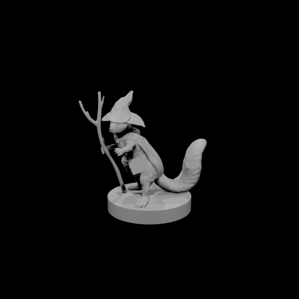 Chirp Cleverwhisker the Squirrel Wizard