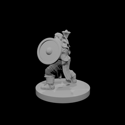 Cleric of Battle with Mace