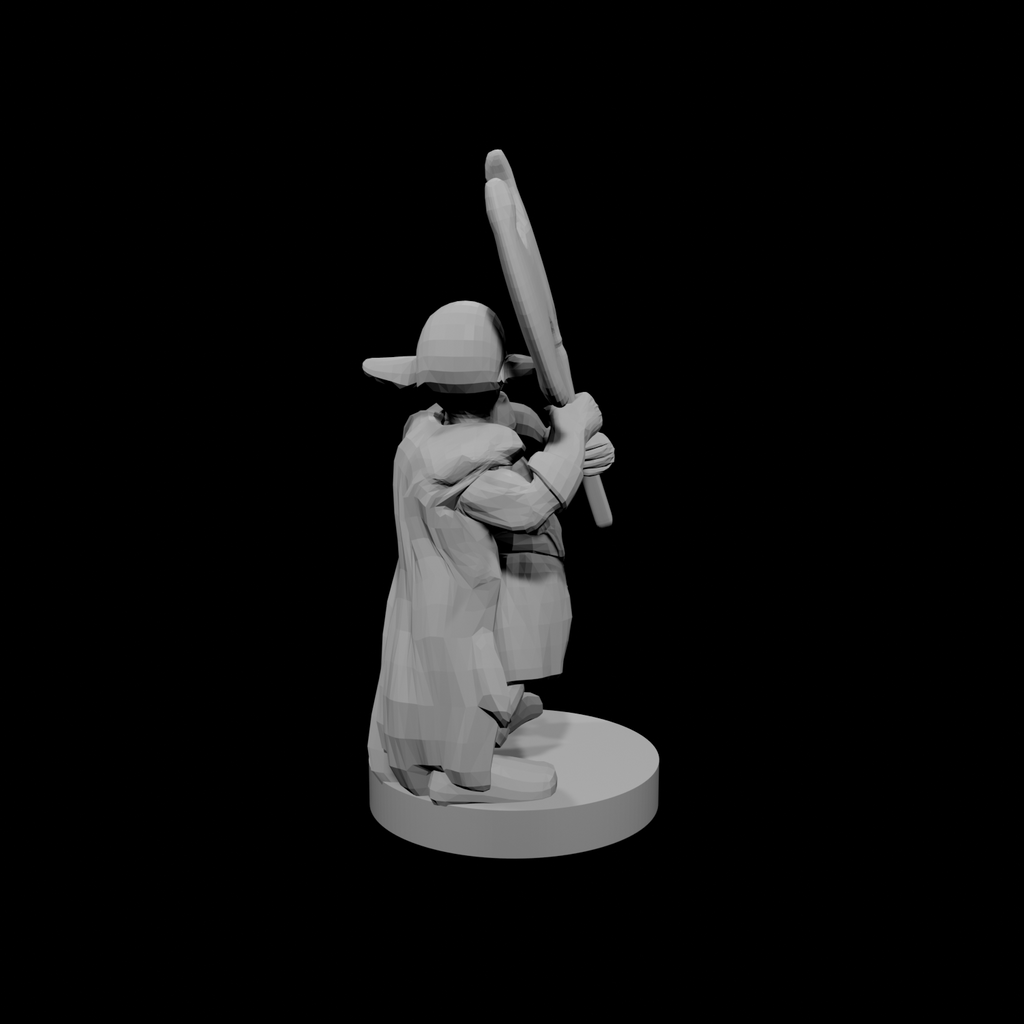 Hache de barbare Gnome des profondeurs