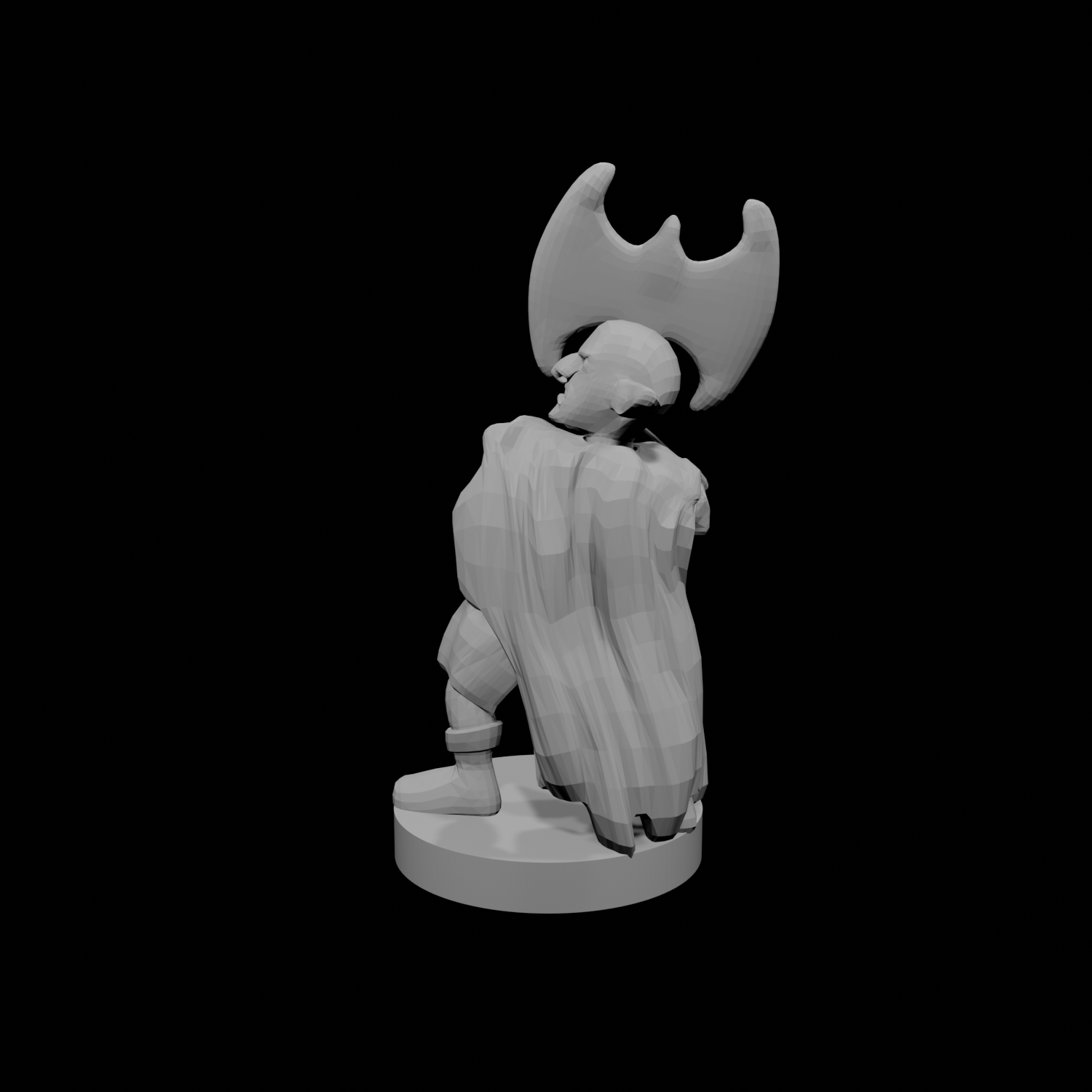 Hache de barbare Gnome des profondeurs