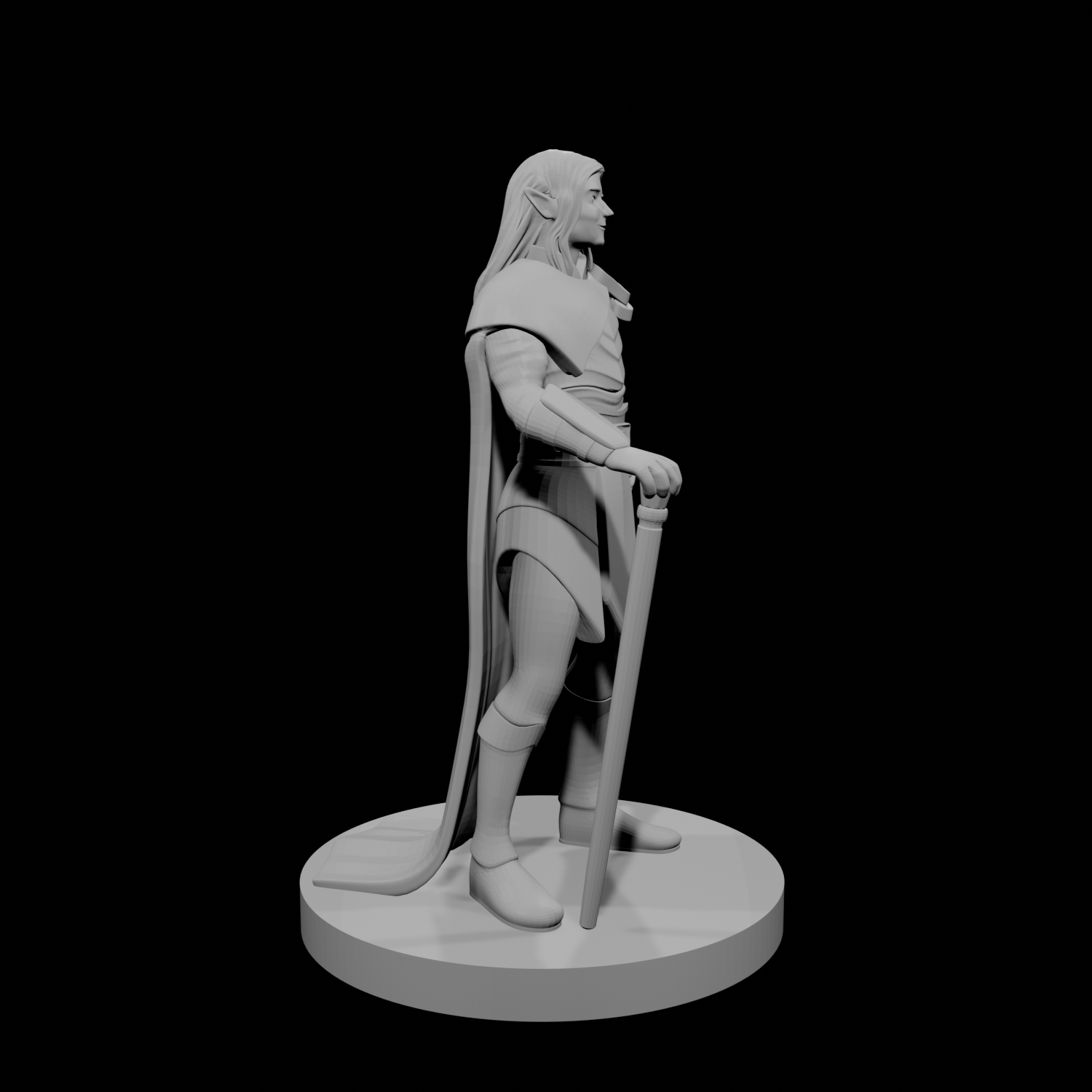 Dhampir Adventurer