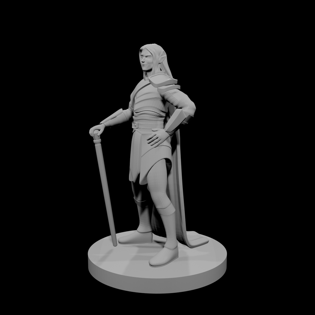 Dhampir Adventurer
