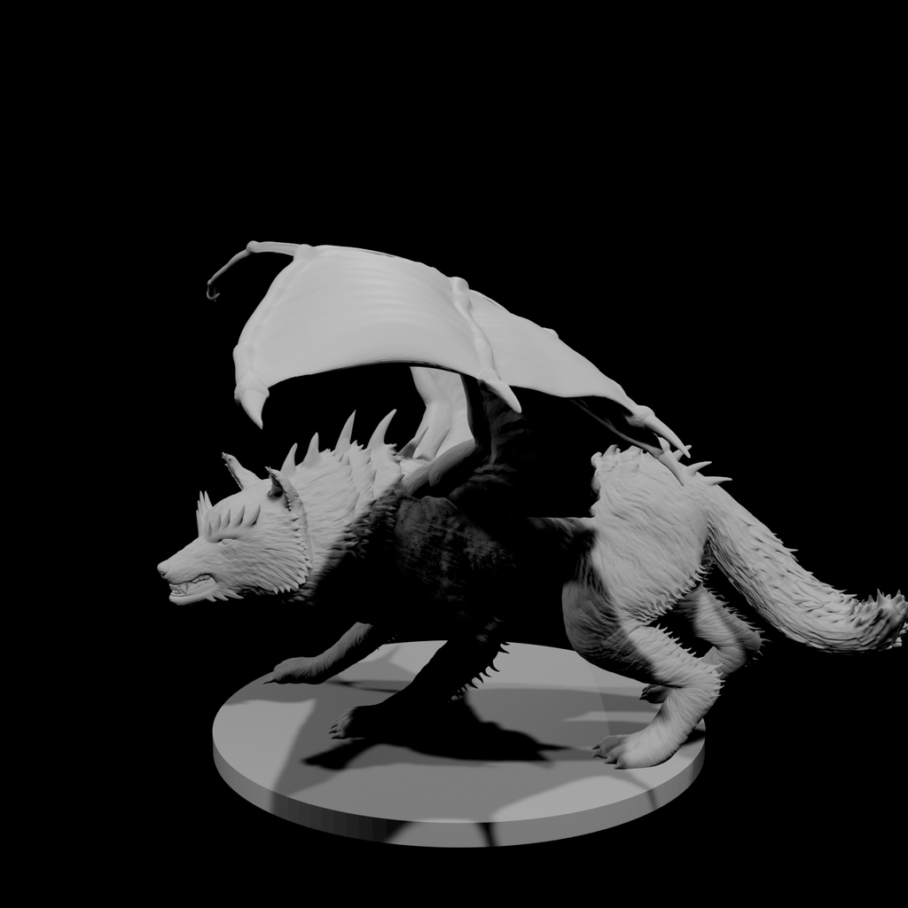 Draconic Wolf
