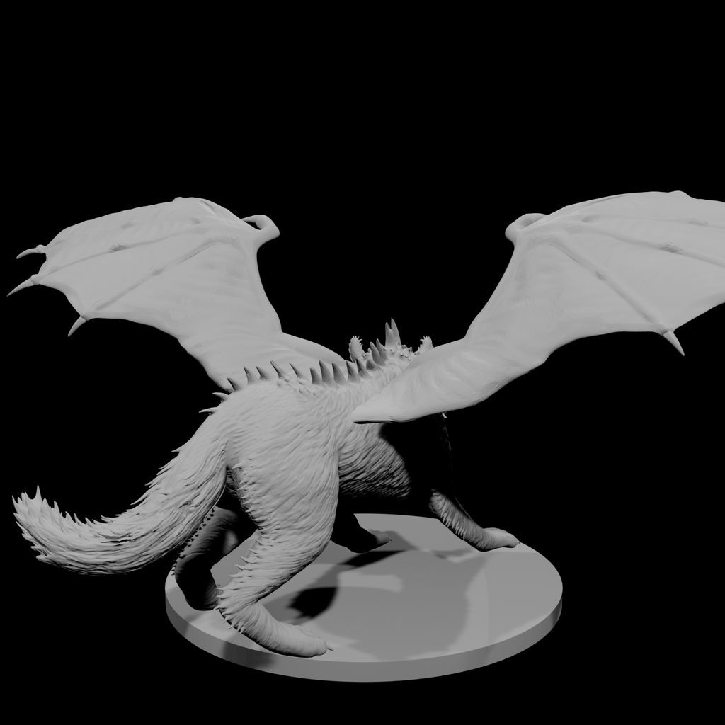 Draconic Wolf