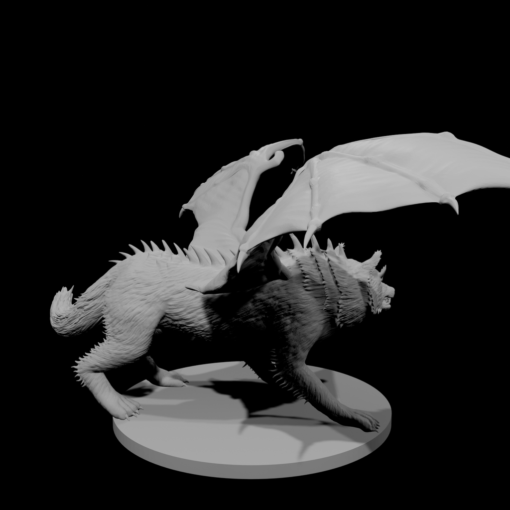 Draconic Wolf
