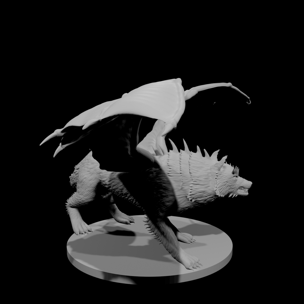 Draconic Wolf