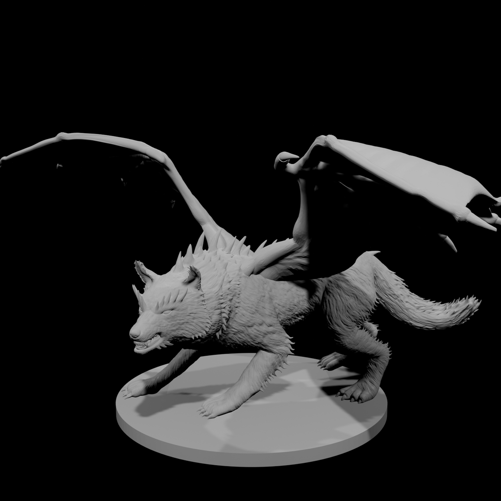 Draconic Wolf