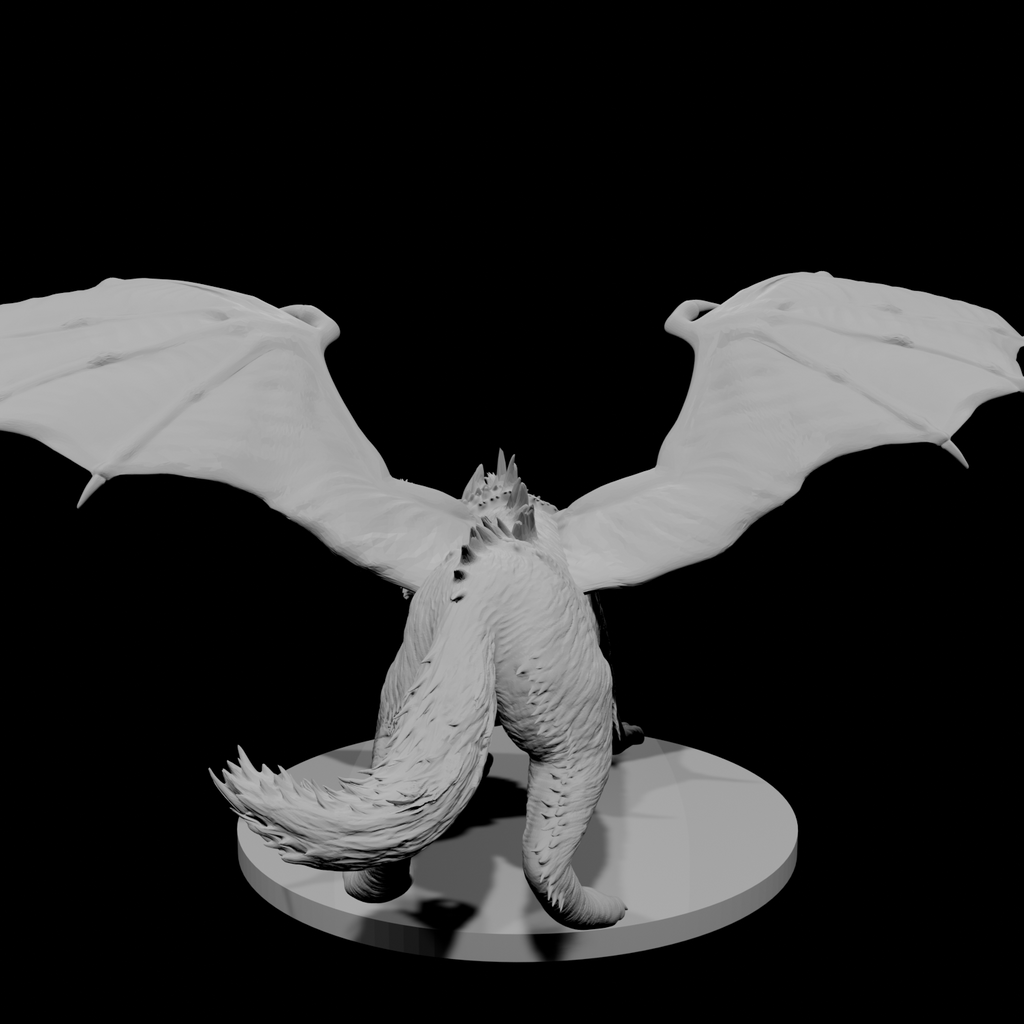 Draconic Wolf
