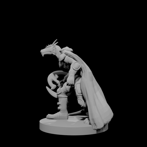 Dragonborn Chakram Fighter