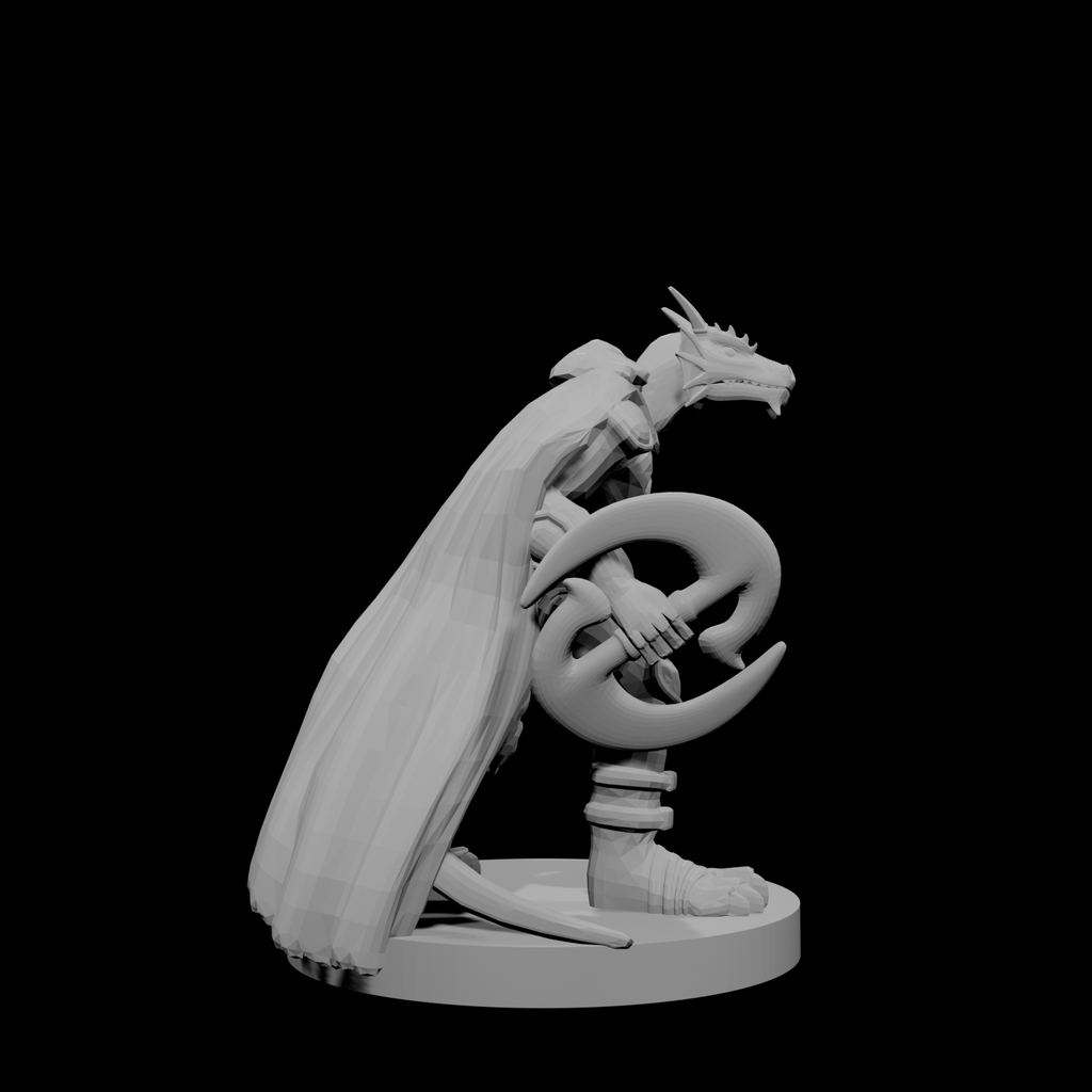 Guerrier Chakram draconien