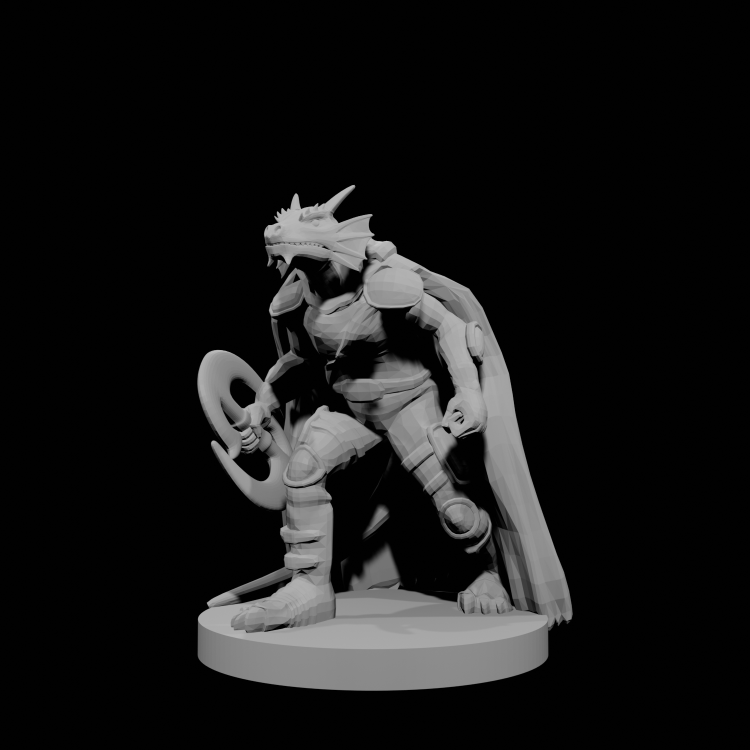 Guerrier Chakram draconien
