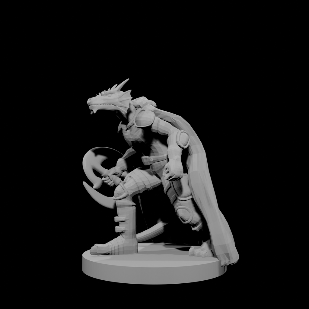 Guerrier Chakram draconien