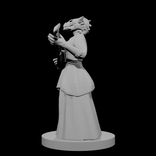 Dragonborn Female Bard