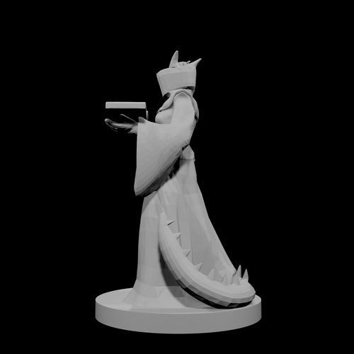 Dragonborn Female Warlock