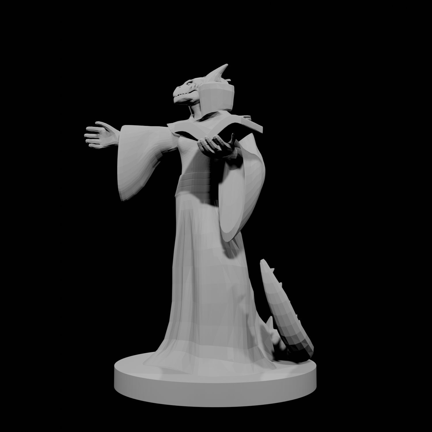 Guerrière d'origine draconique.