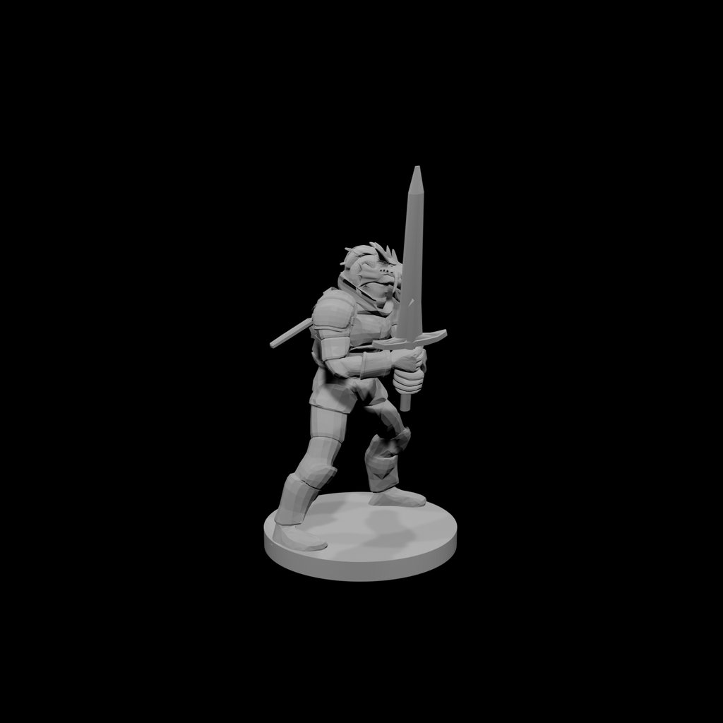 Guerrier à deux mains draconien