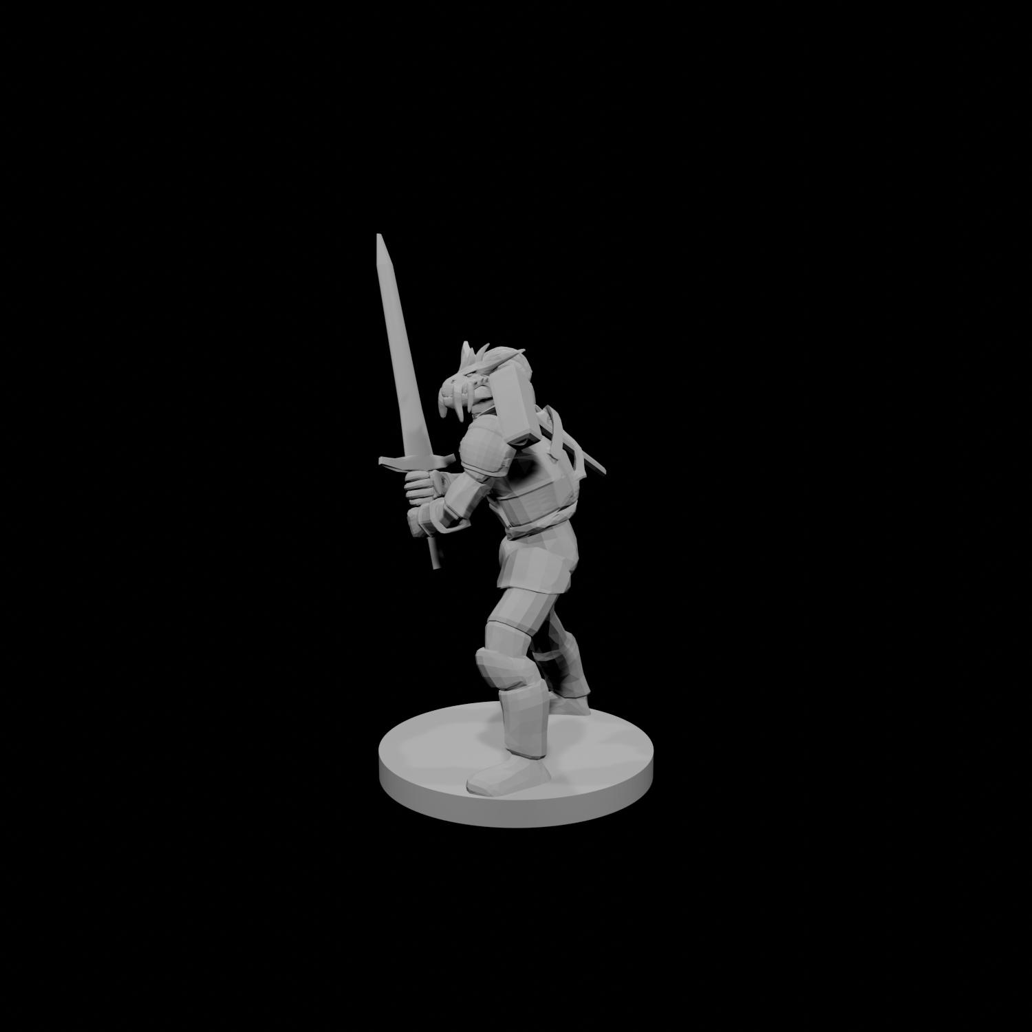 Guerrier à deux mains draconien