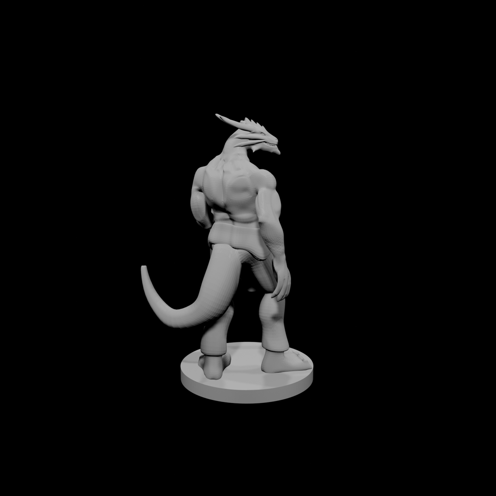 Guerrier draconien à arme lourde 3