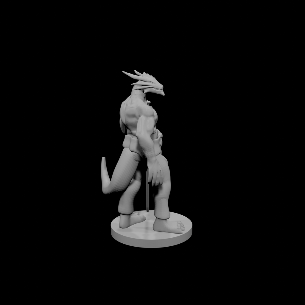 Guerrier draconien à arme lourde 3