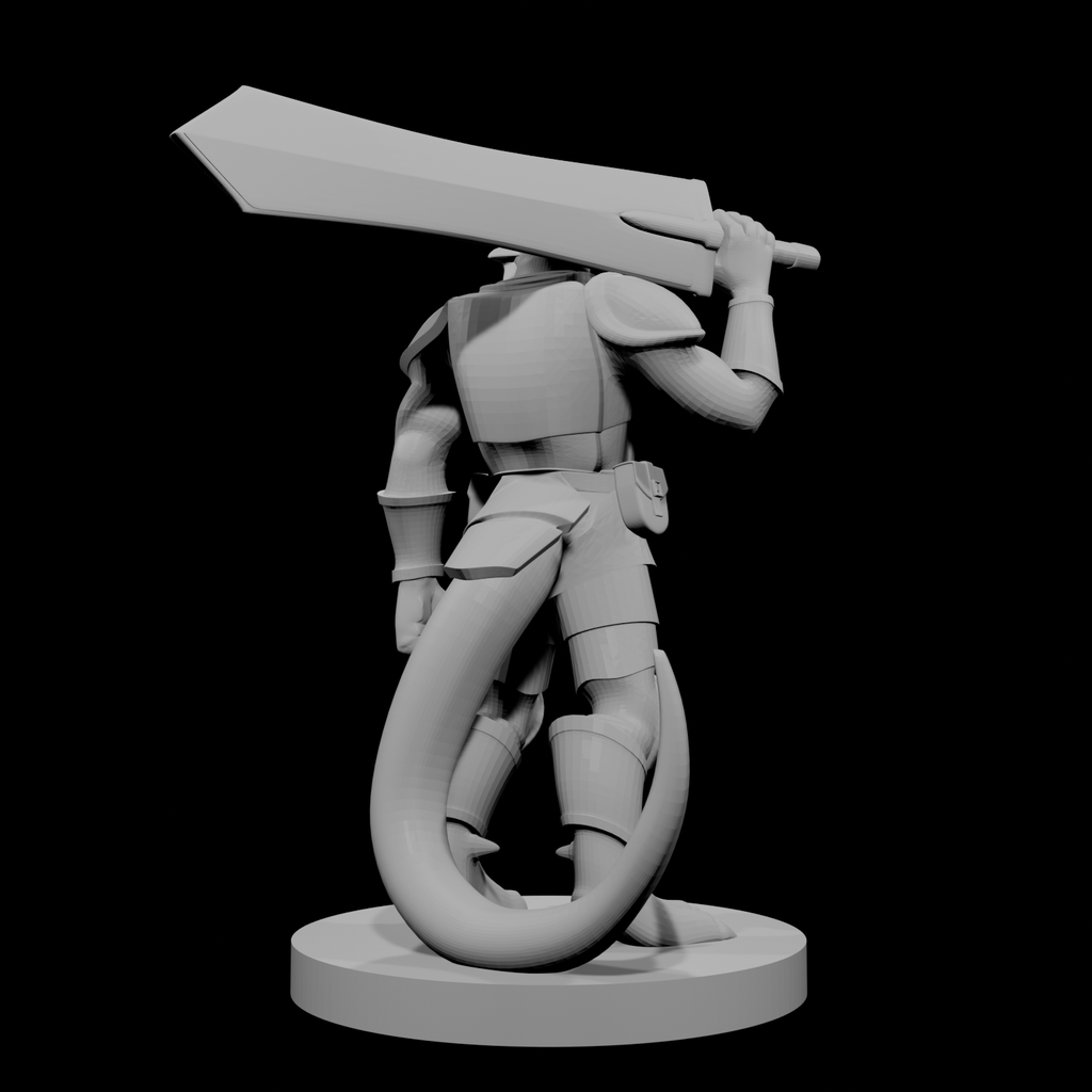 Guerrier draconien à arme lourde 4