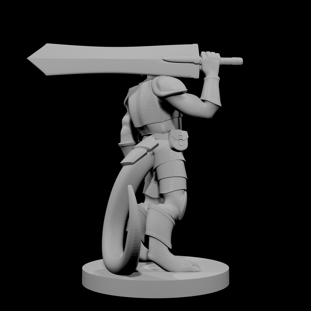 Guerrier draconien à arme lourde 4