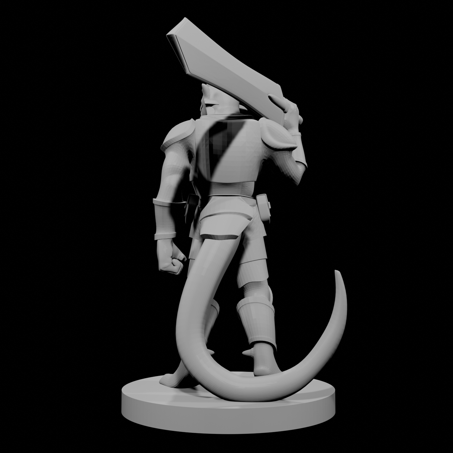 Guerrier draconien à arme lourde 4