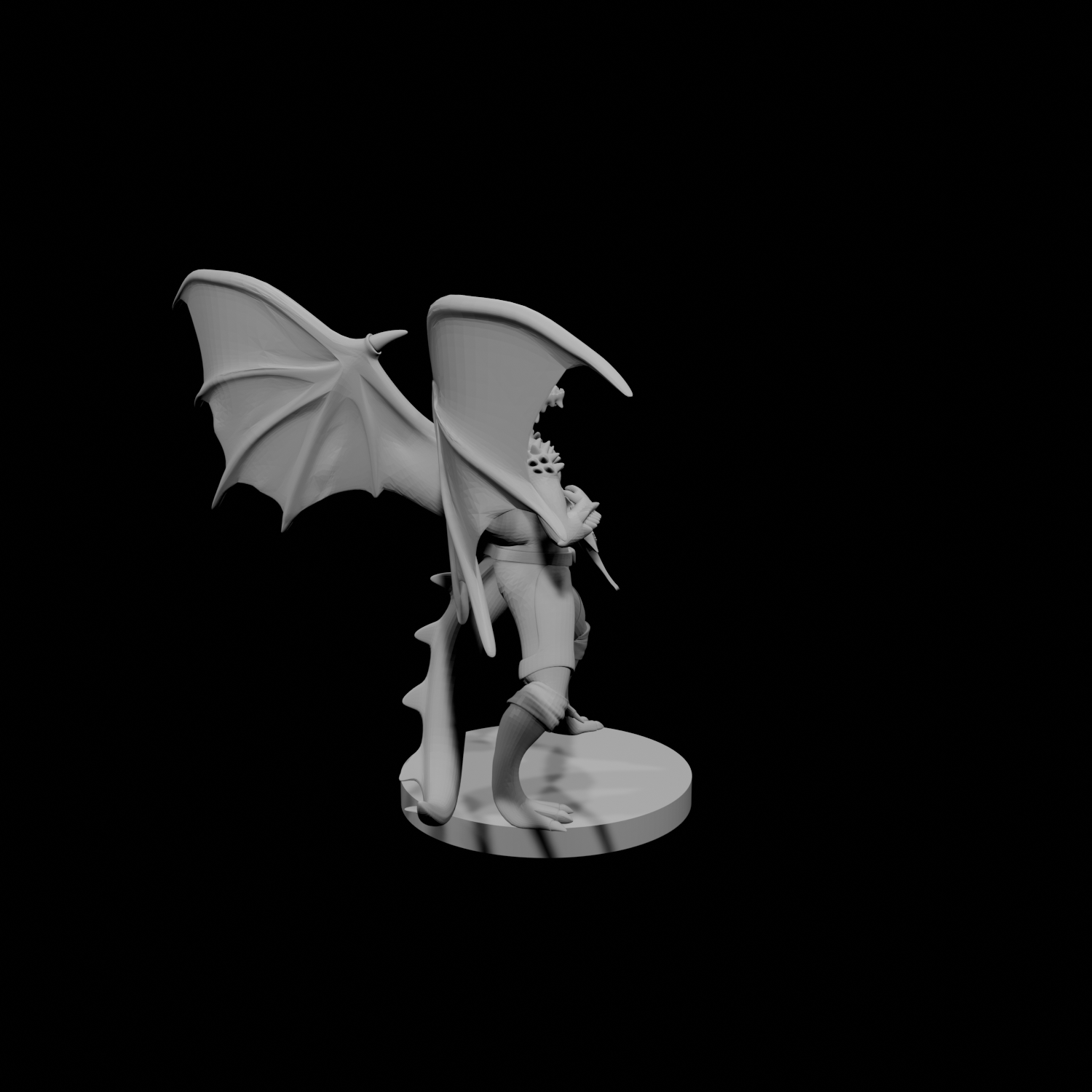 Barde Draconide Mâle avec Hache-Guitare