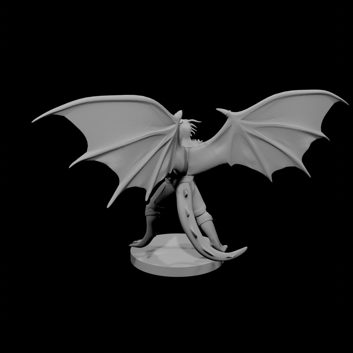 Barde Draconide Mâle avec Hache-Guitare