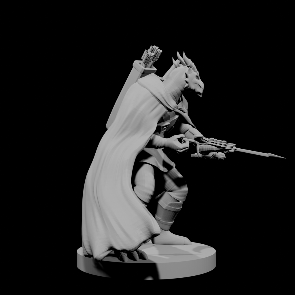 Rôdeur mâle draconien