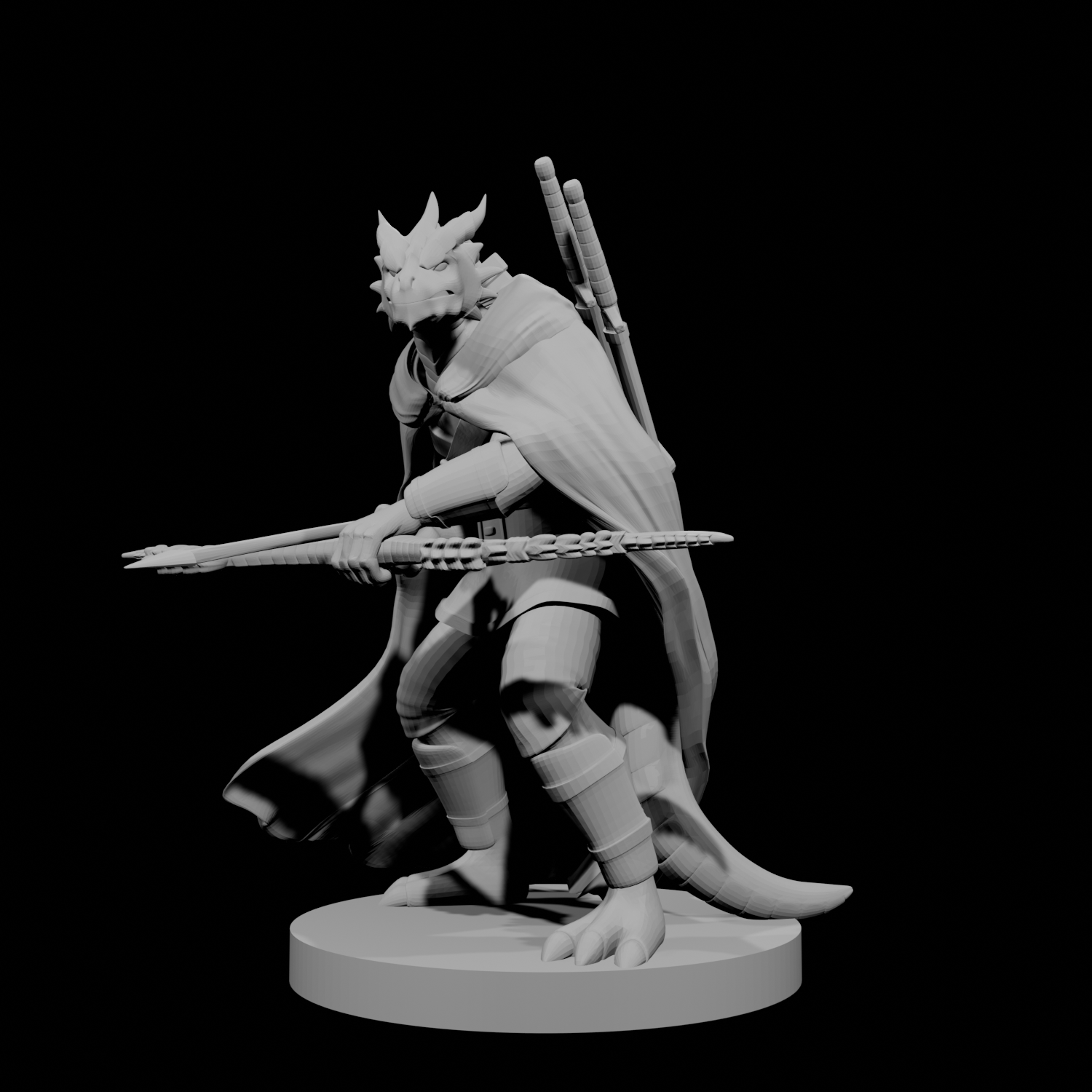 Rôdeur mâle draconien
