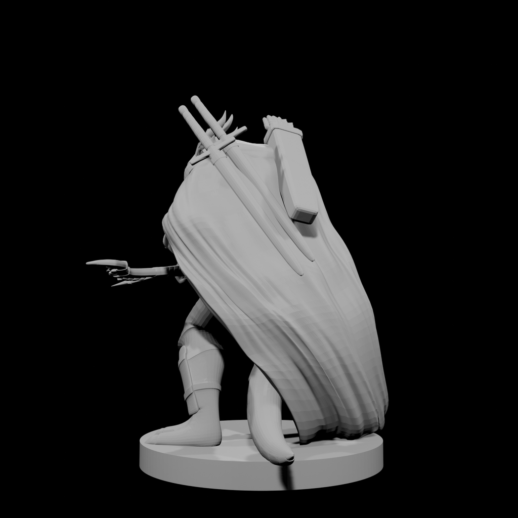 Rôdeur mâle draconien