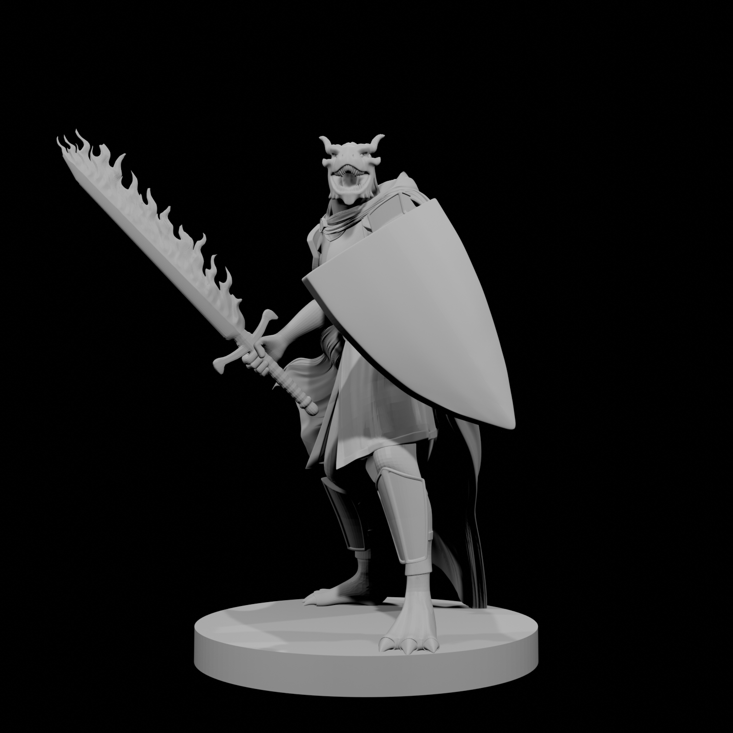 Paladin Dragonborn occulteur de la Lame sanglante
