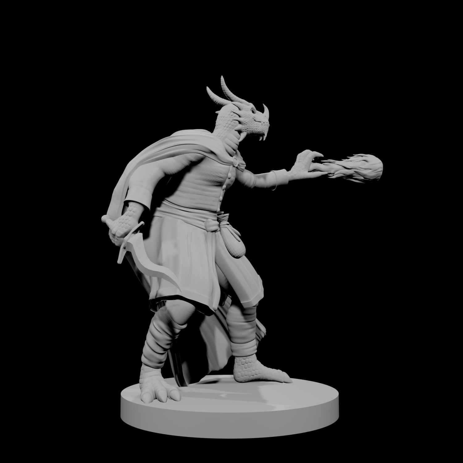 Sorcerer Draconique 4 avec Dague