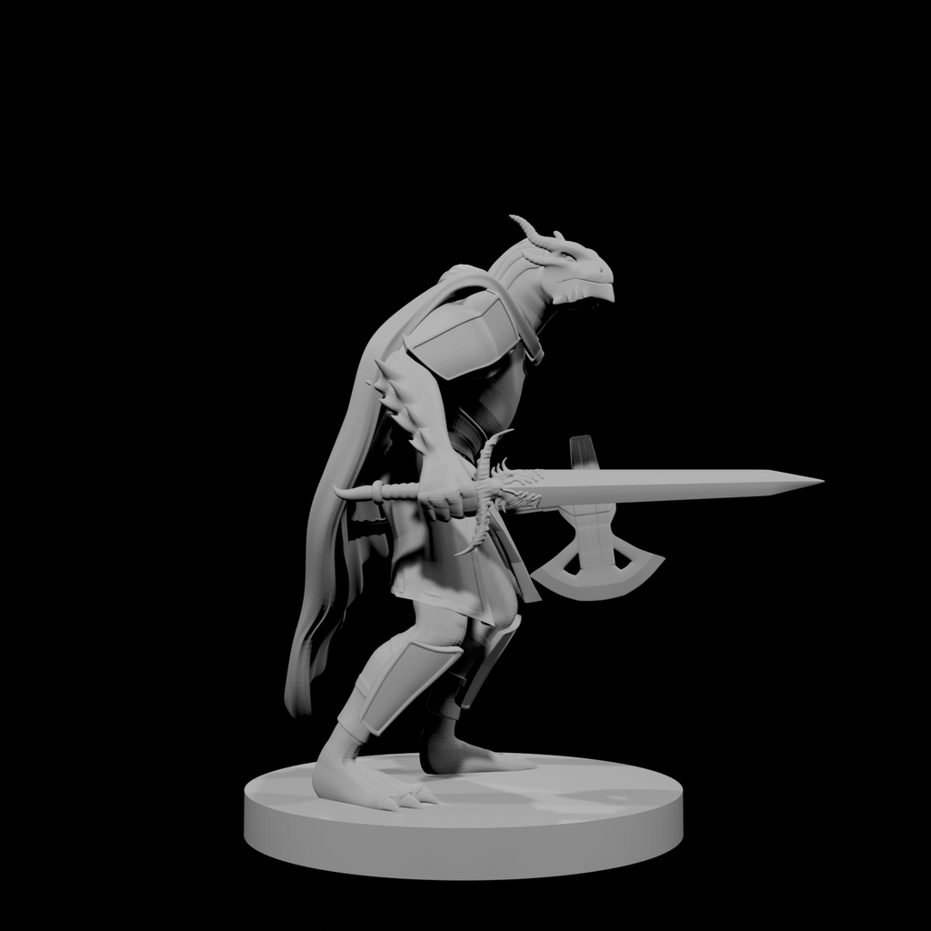 Guerrier bipède Draconiaque