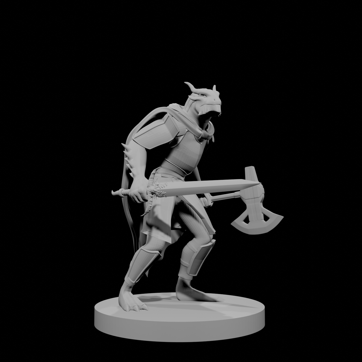 Guerrier bipède Draconiaque