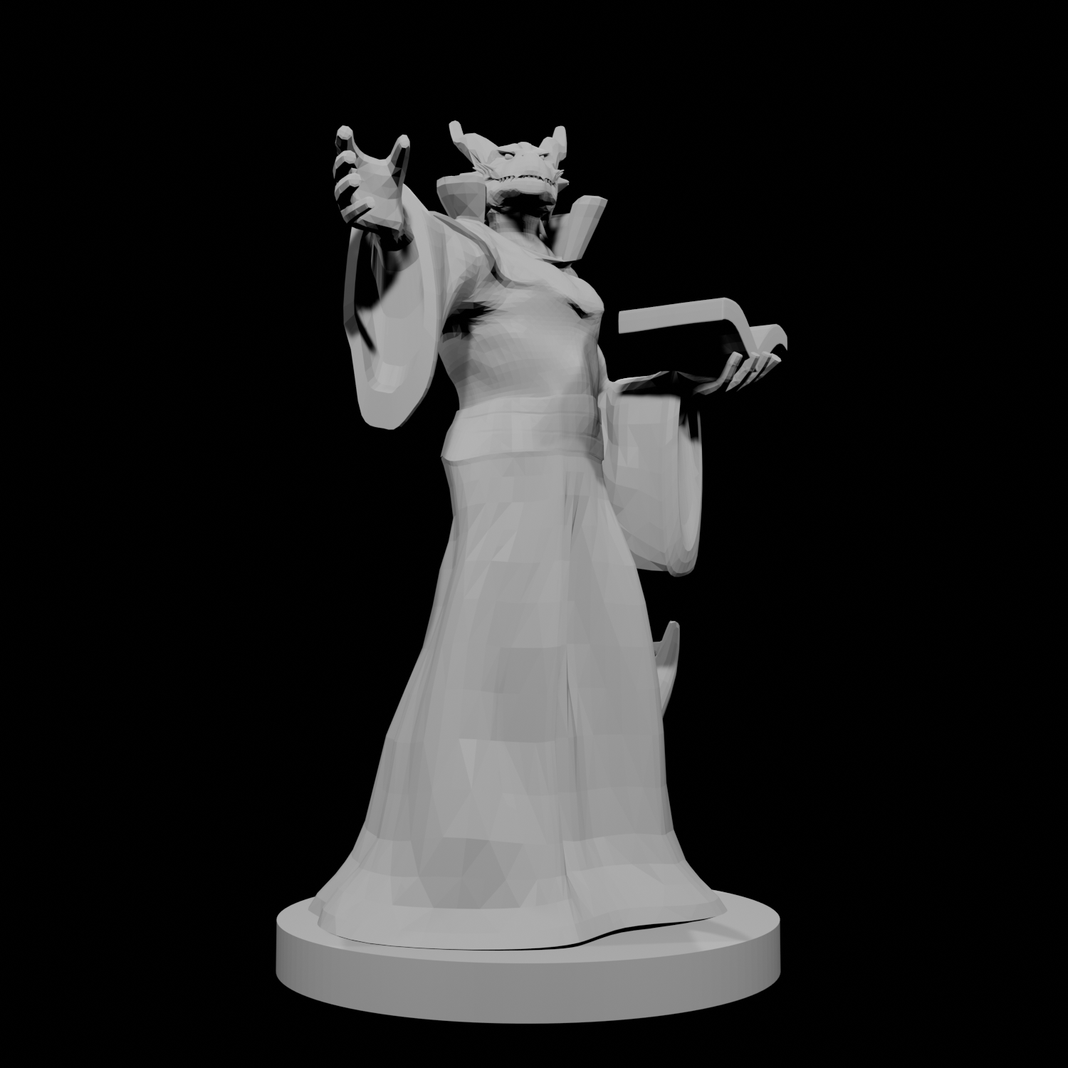 Sorcier draconien mâle