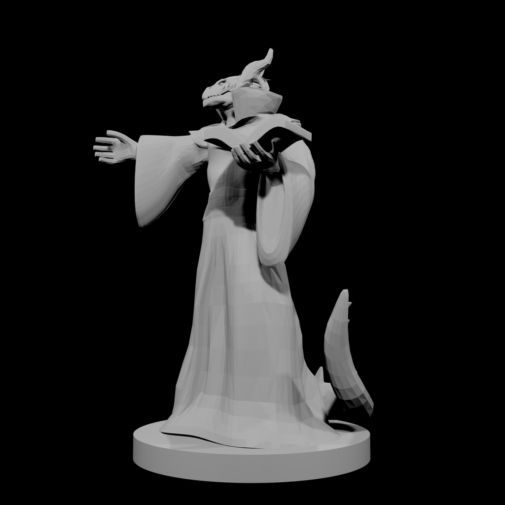 Sorcier draconien mâle