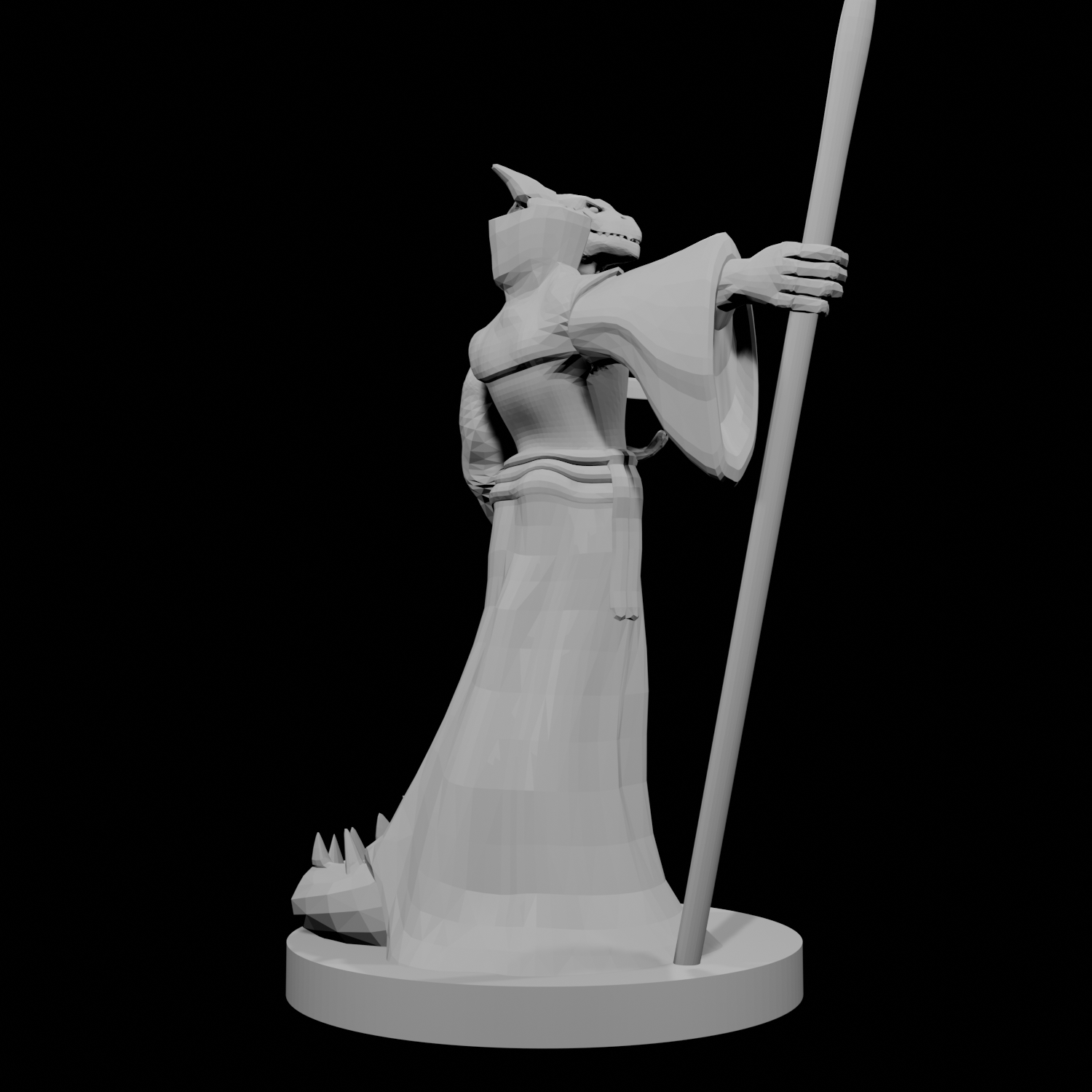 Dragonborn Wizard Female