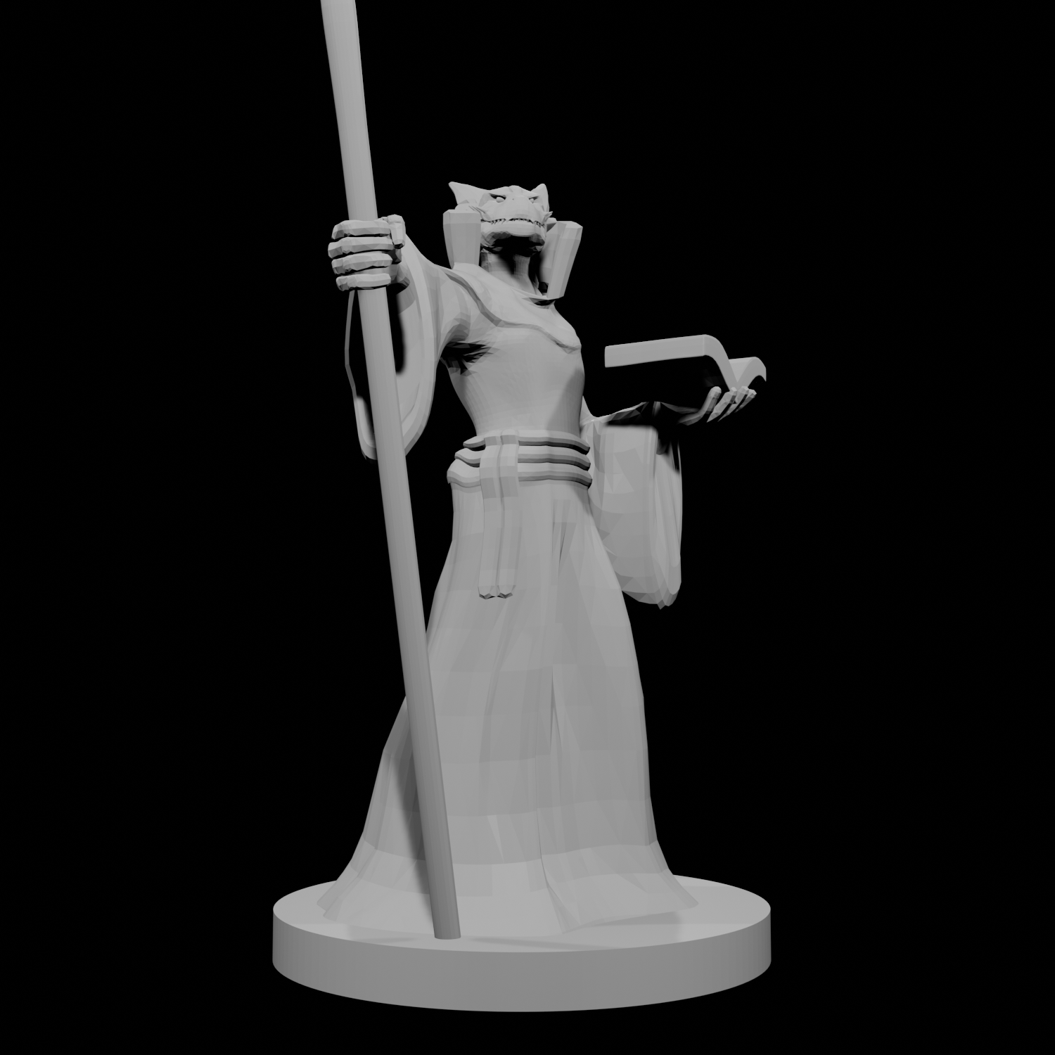 Dragonborn Wizard Female