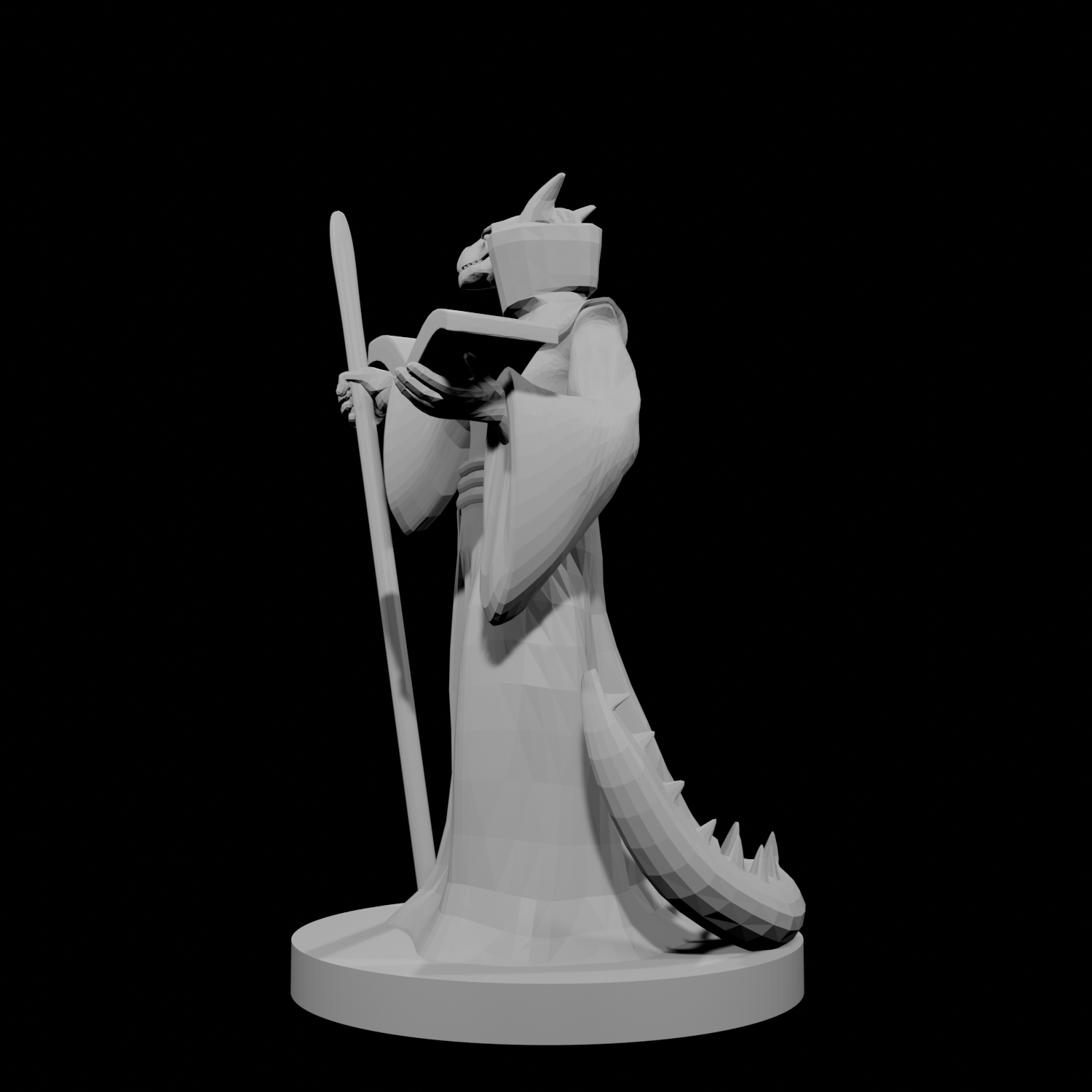 Dragonborn Wizard Female