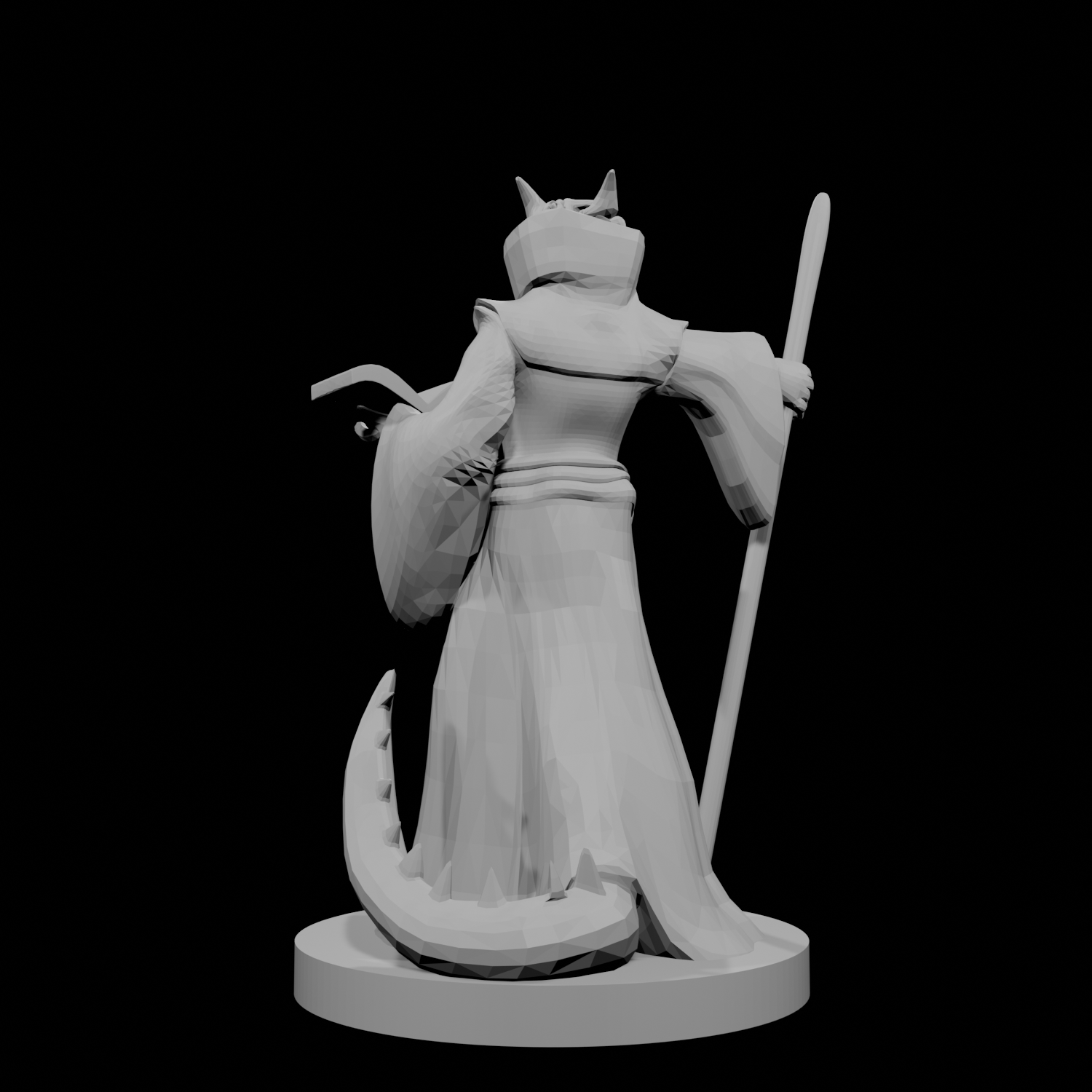 Magicienne draconide femme