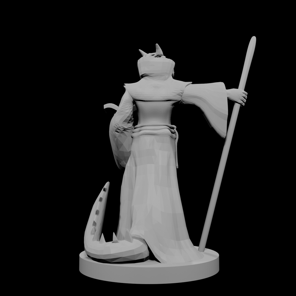 Dragonborn Wizard Female