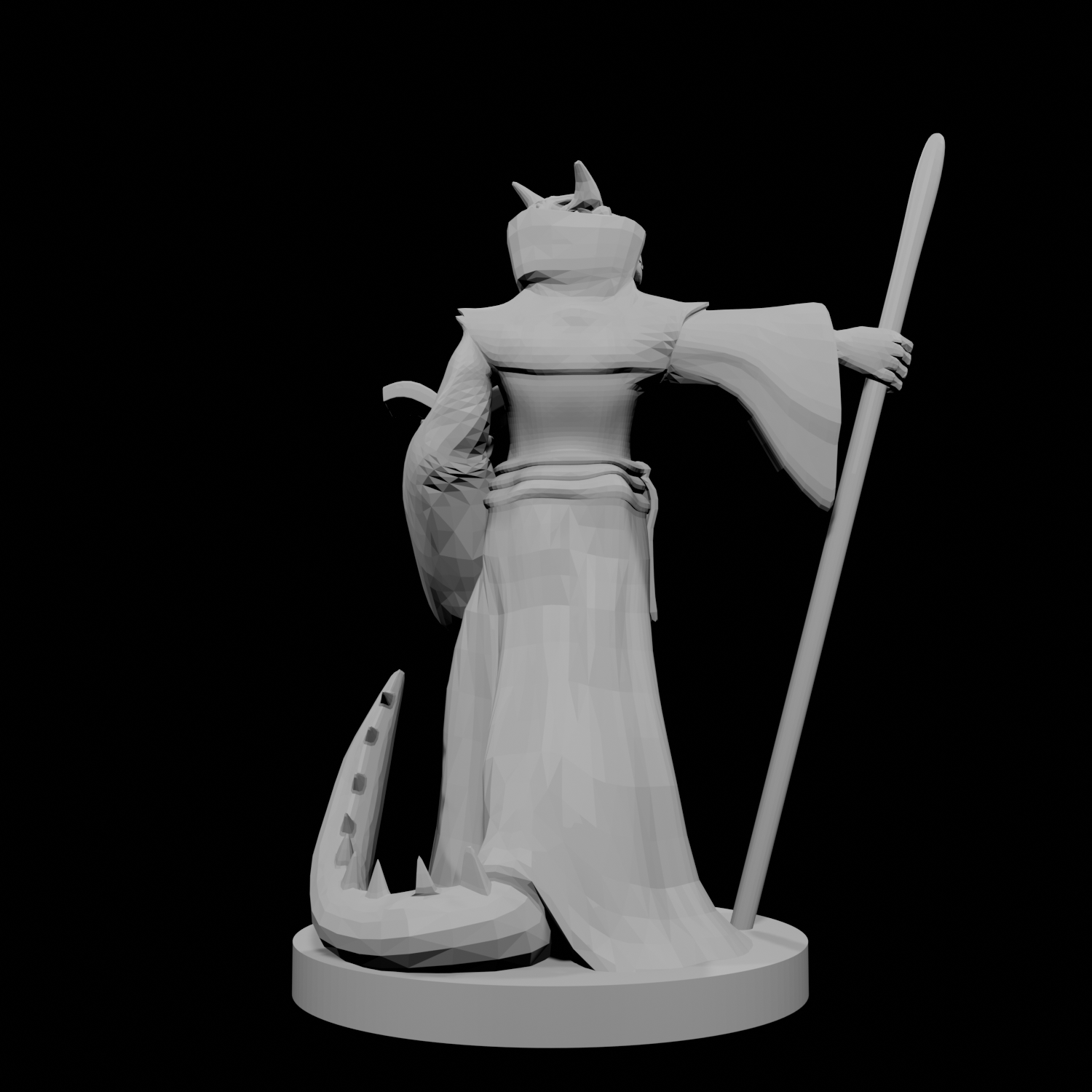 Magicienne draconide femme