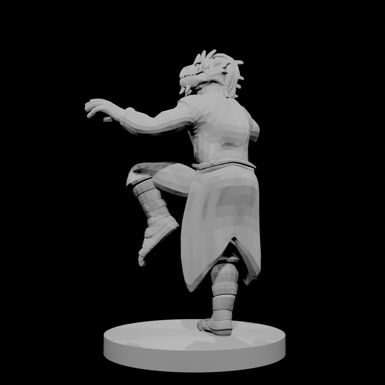 Moine draconien de sexe masculin