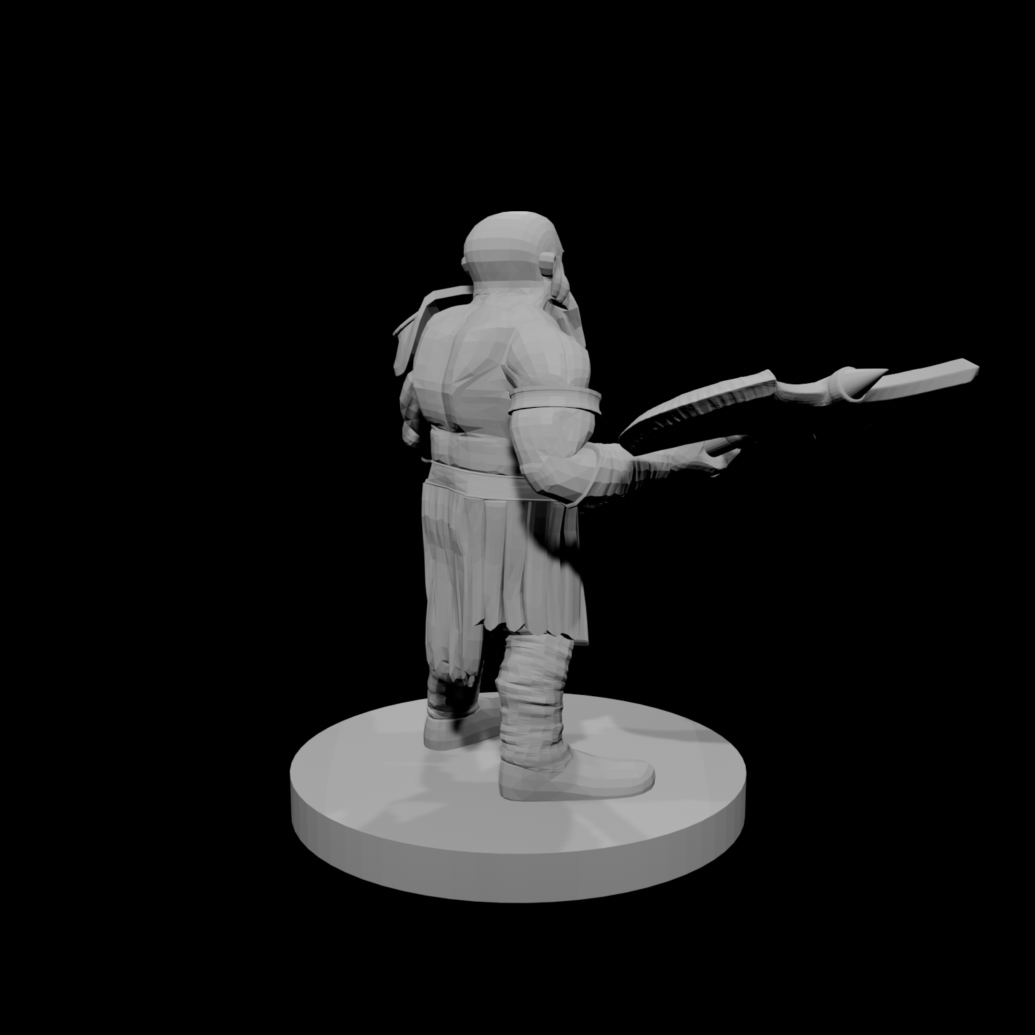 Dwarf Barbarian with Great Axe