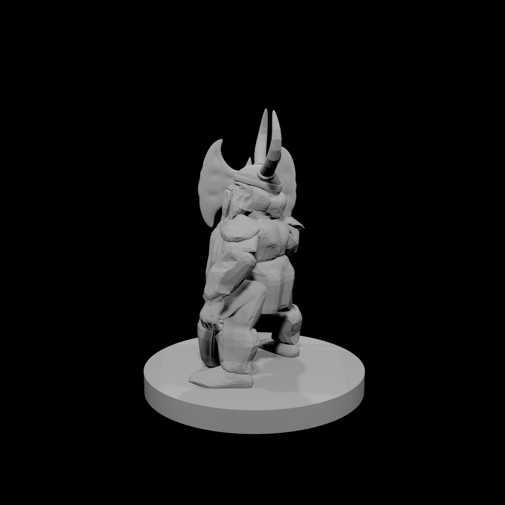 Dwarf Barbarian with a big Beard