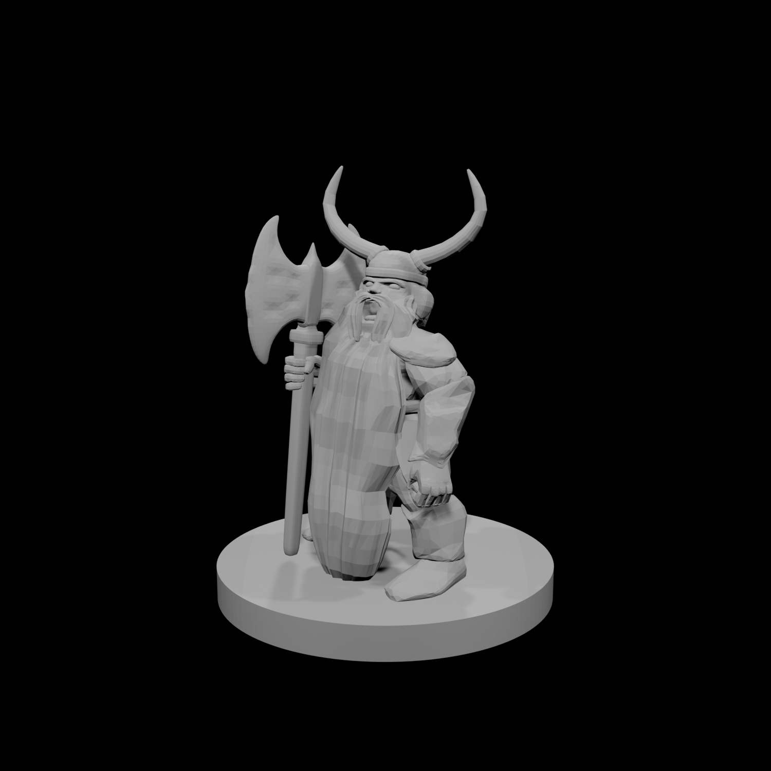Dwarf Barbarian with a big Beard