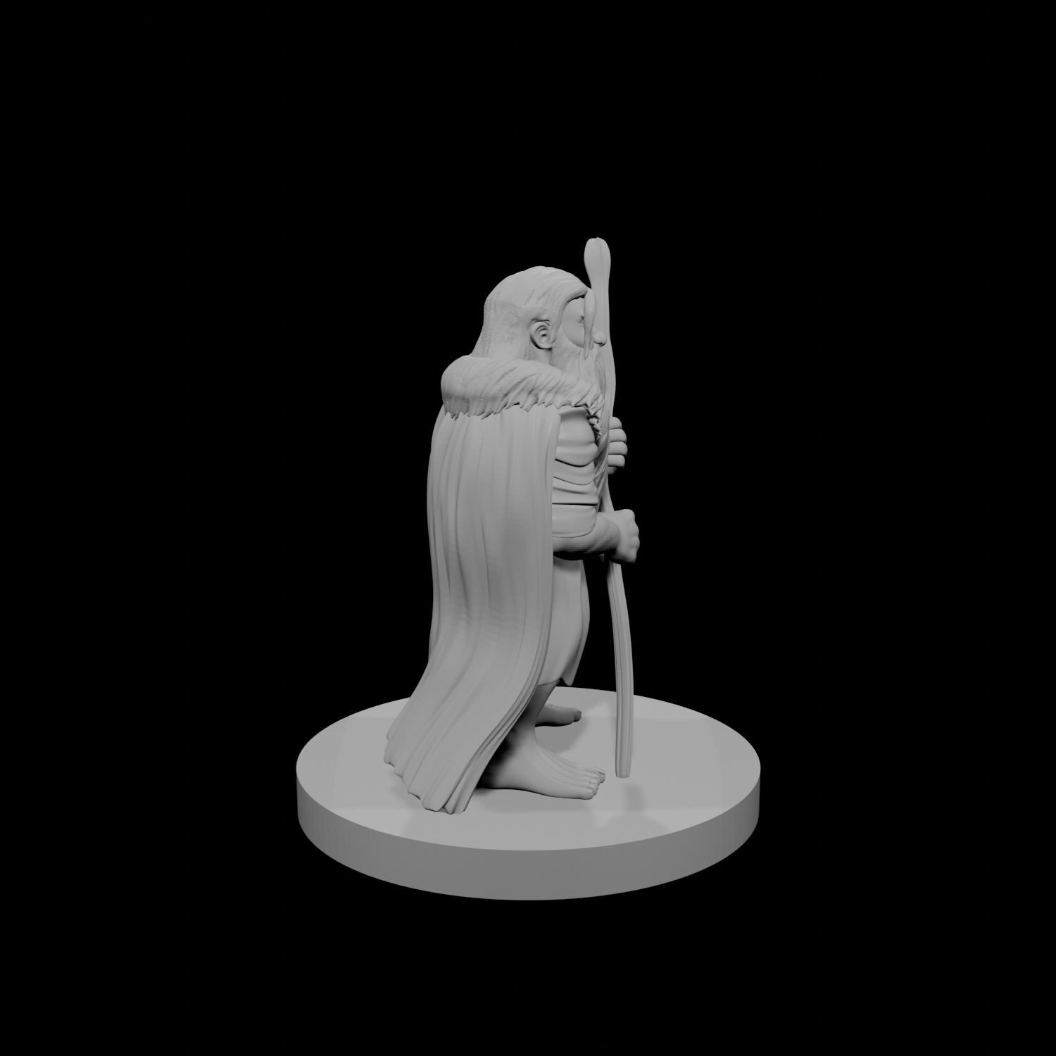 Druide mâle nain 3