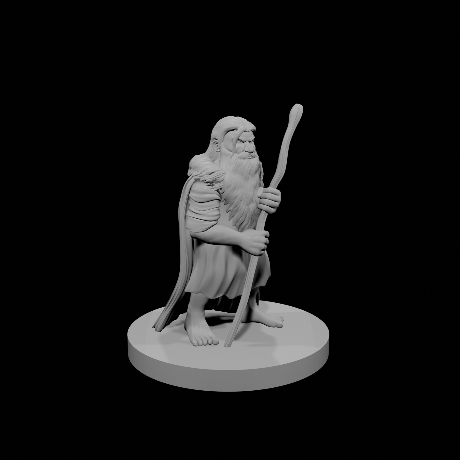 Druide mâle nain 3