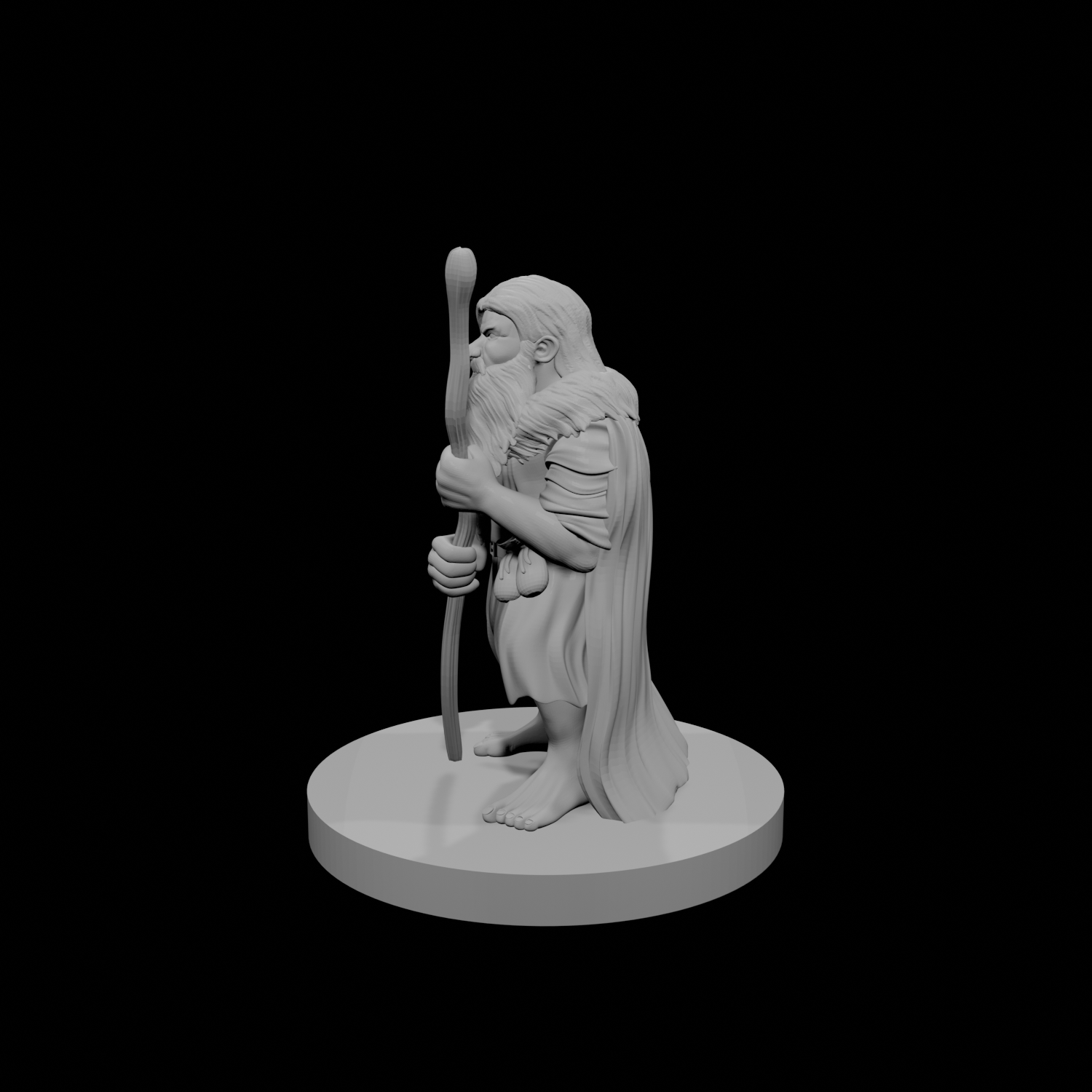 Druide mâle nain 3